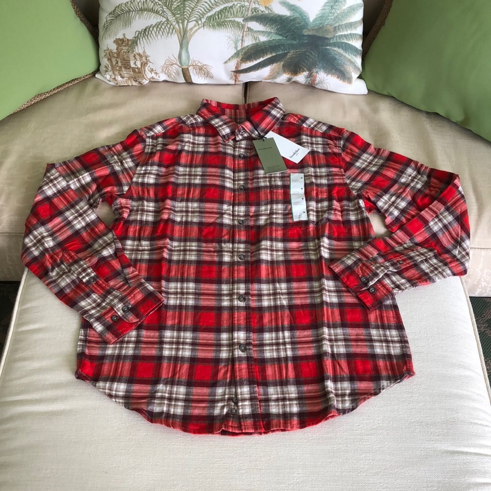 Goodfellow & Co Standard Fit Flannel Shirt